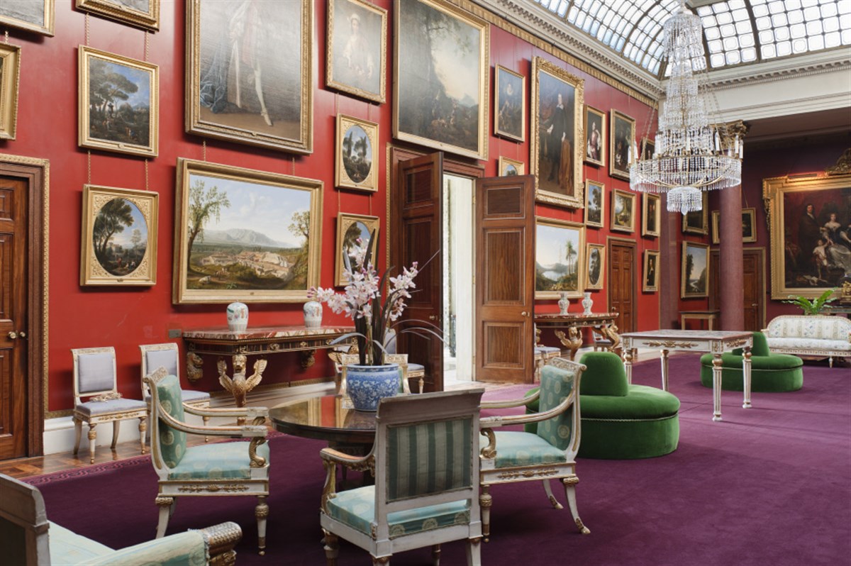 The Picture Gallery at Attingham Park, Shropshire <span style='font-size:8px;'>®National Trust Images/Andreas von Einsiedel</span>