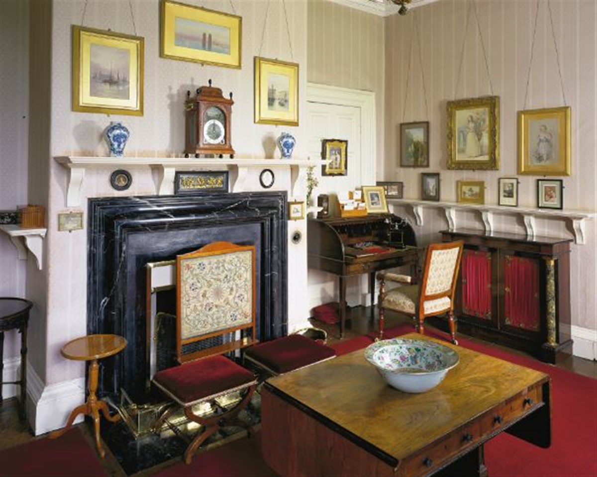 Morning Room of Preston Manor. CREDIT: Royal Pavilion & Museums, Brighton & Hove