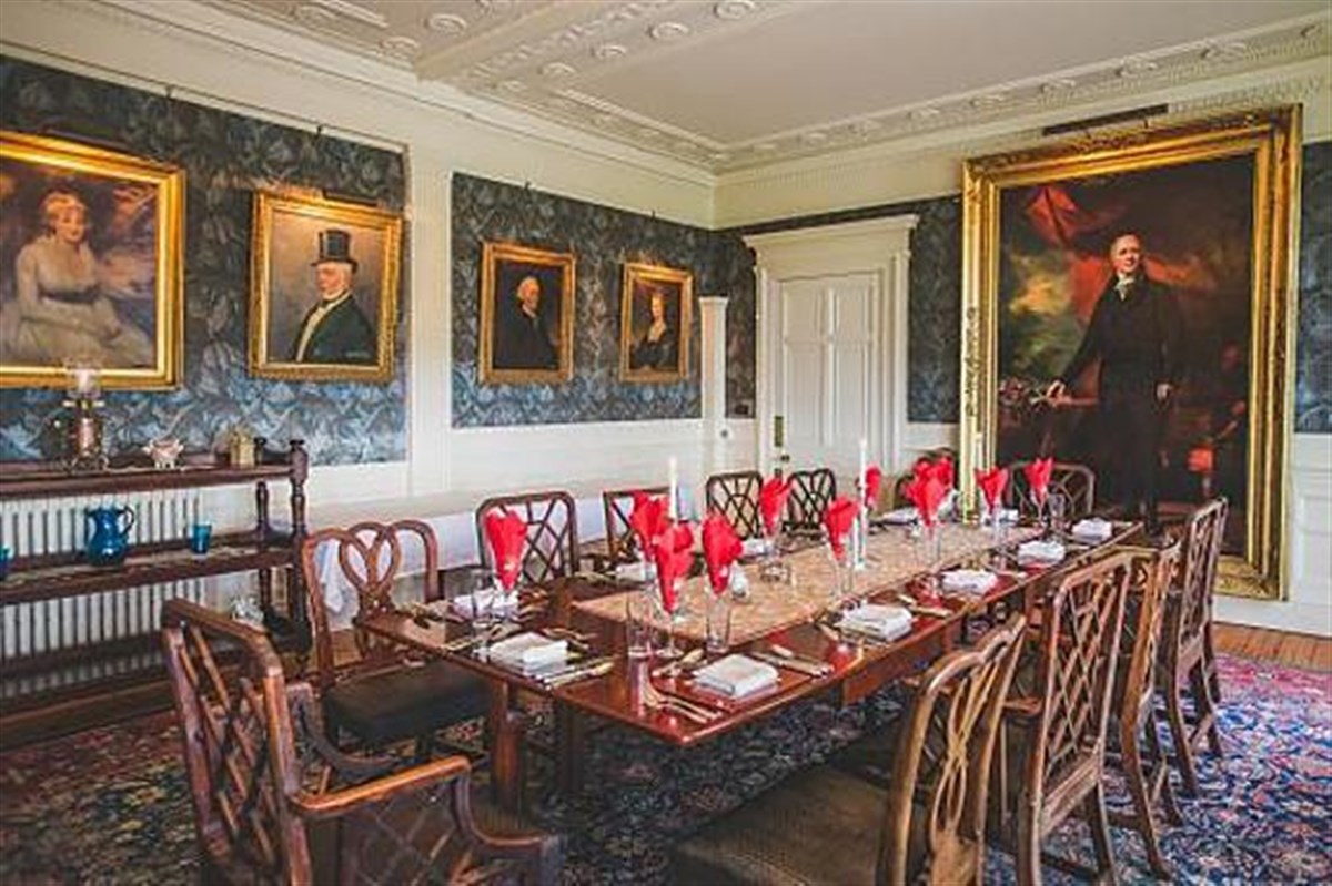 Kelburn Castle Victorian Dining Room