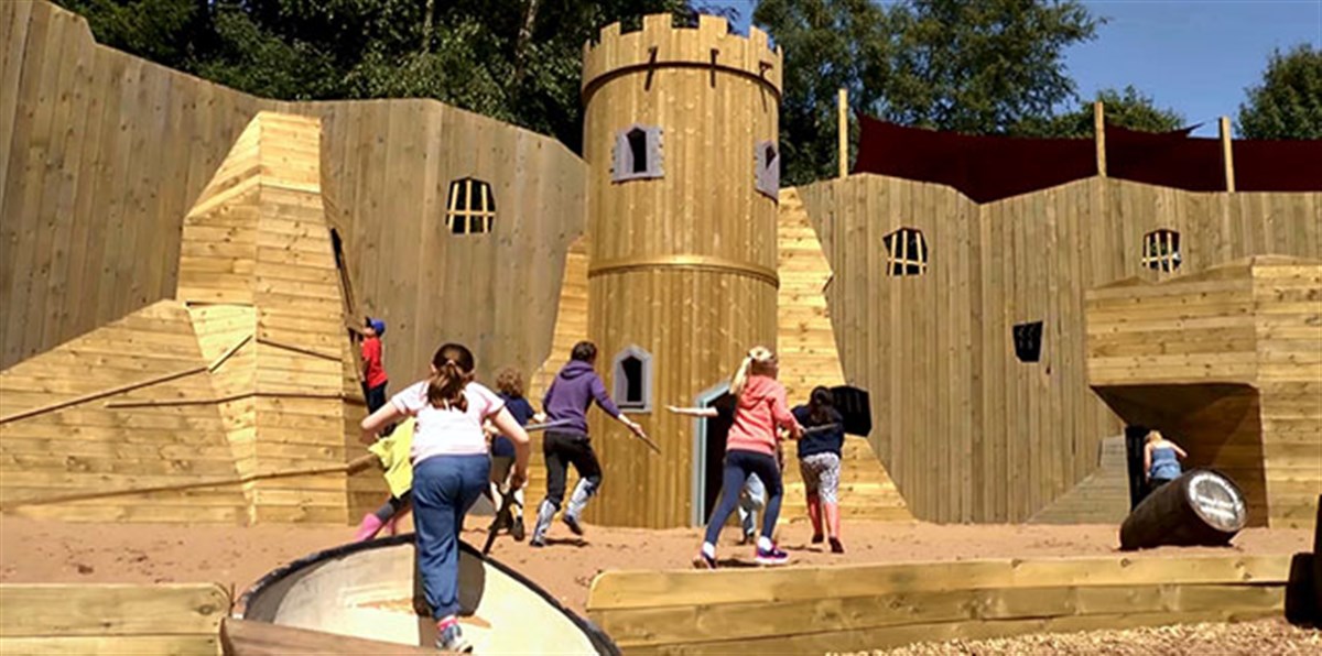Culzean Castle, play area <span style='font-size:8px;'> ® The National Trust for Scotland </span>