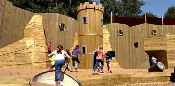 Culzean Castle, play area <span style='font-size:8px;'> ® The National Trust for Scotland </span>