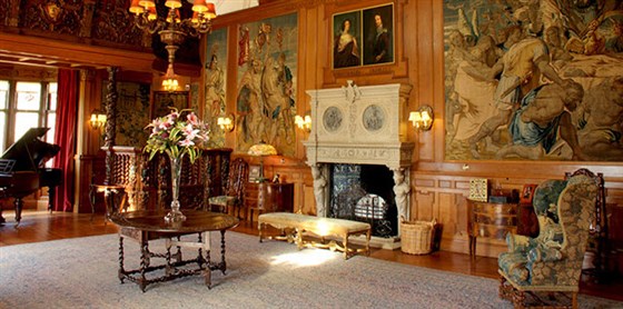 Stunning Interiors at Fyvie Castle  <span style='font-size:8px;'> ®National Trust for Scotland </span>