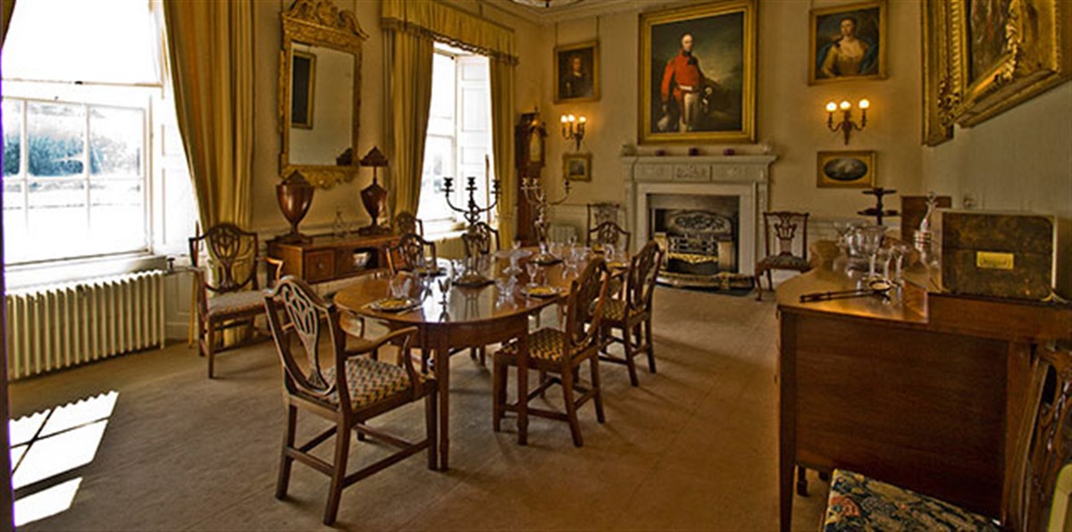 Well-Preserved Interiors Leith Hall <span style='font-size:8px;'> ® The National Trust for Scotland </span>