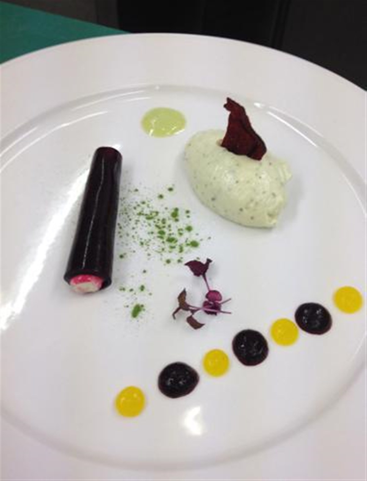 Goats cheese & beetroot starter