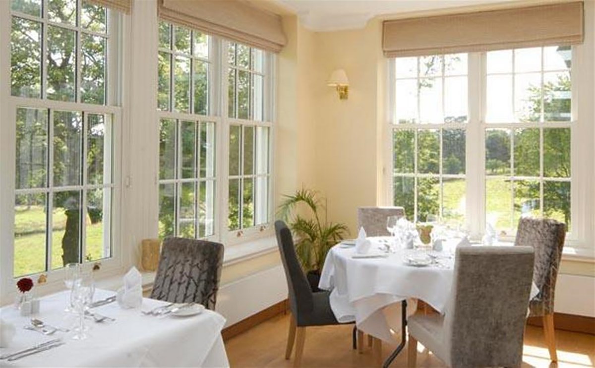 The Orangery Restaurant - and the views!