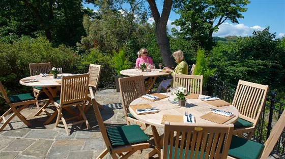 The Terrace in summer for al fresco dining