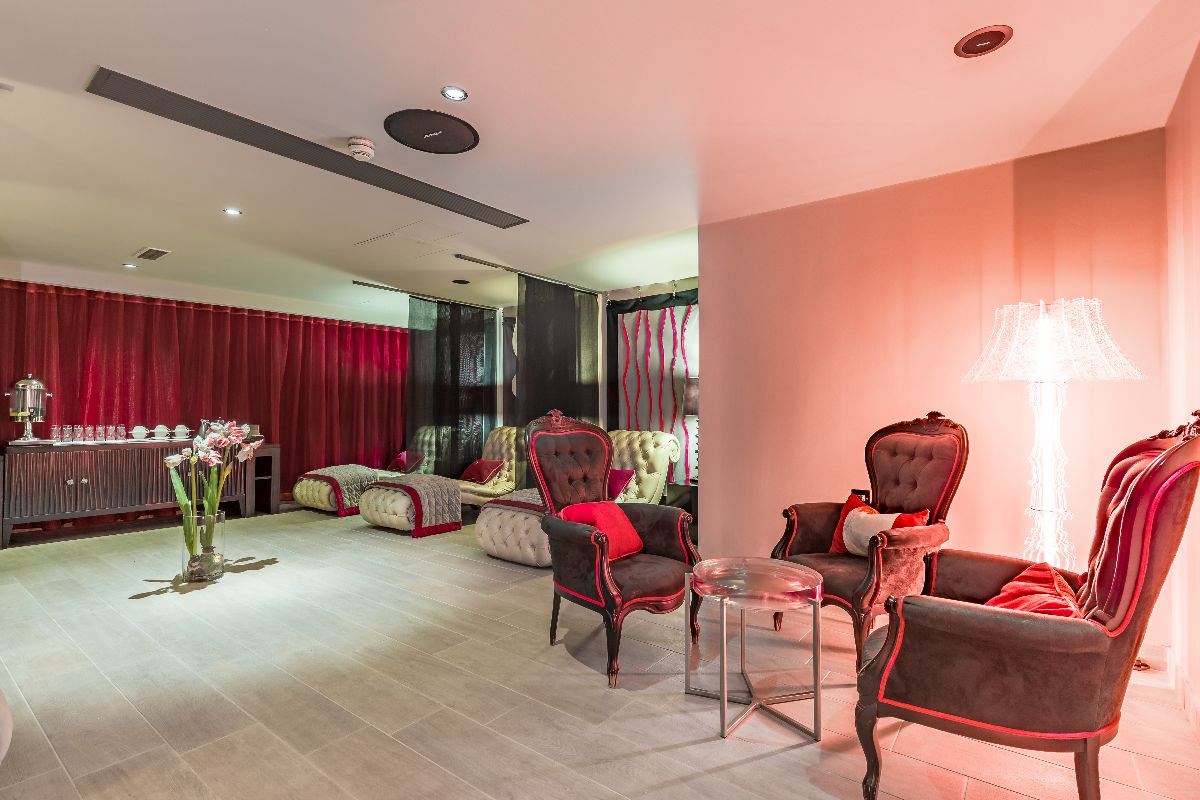 Spa relaxation room