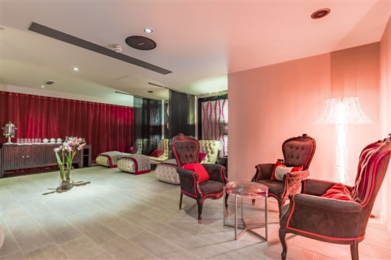 Spa relaxation room