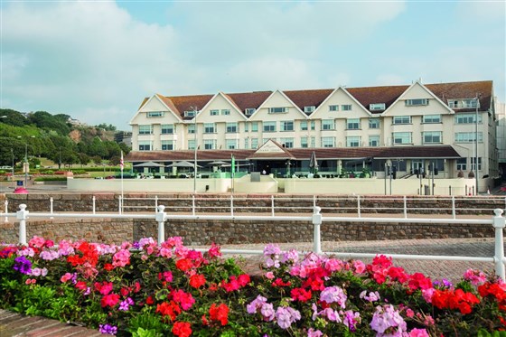 Front of hotel