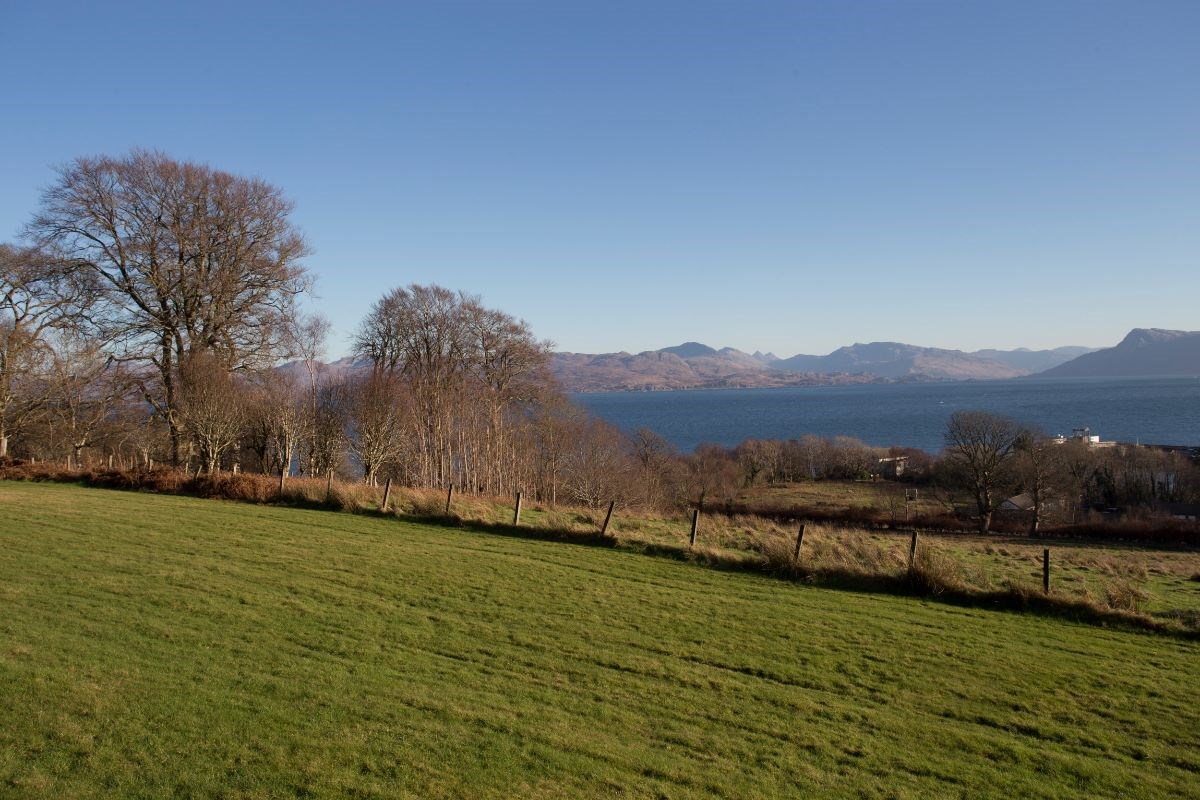 View from lodges