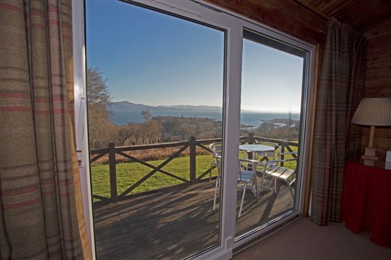 View from lodge
