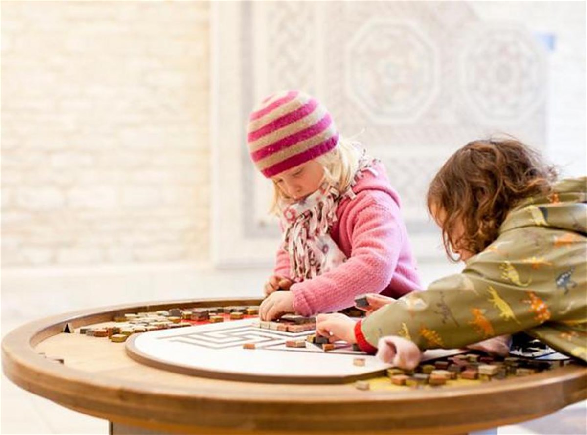 There are plenty of activity stations for the family