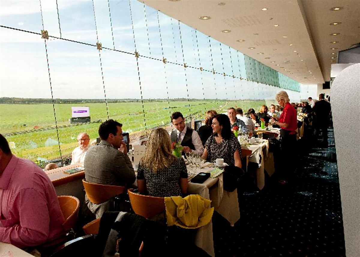 The panoramic Champions Gallery at The Rowley Mile