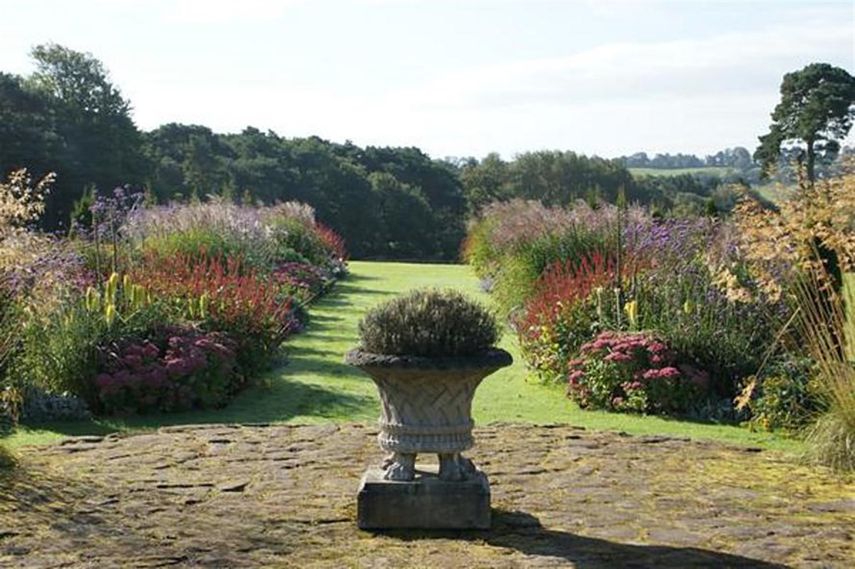 The New Borders in Autumn.