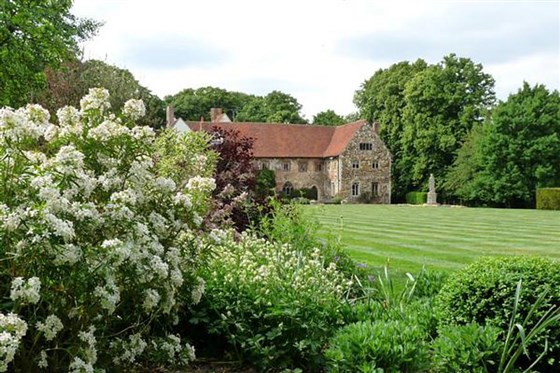 distant view of the house