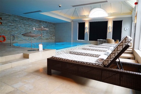 Relax poolside