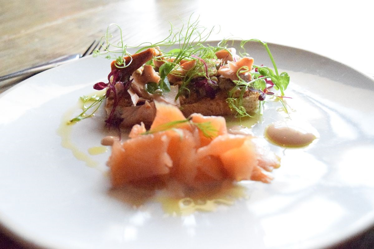 Salmon starter