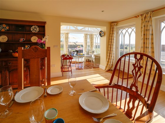 Dining room towards Conservatory.