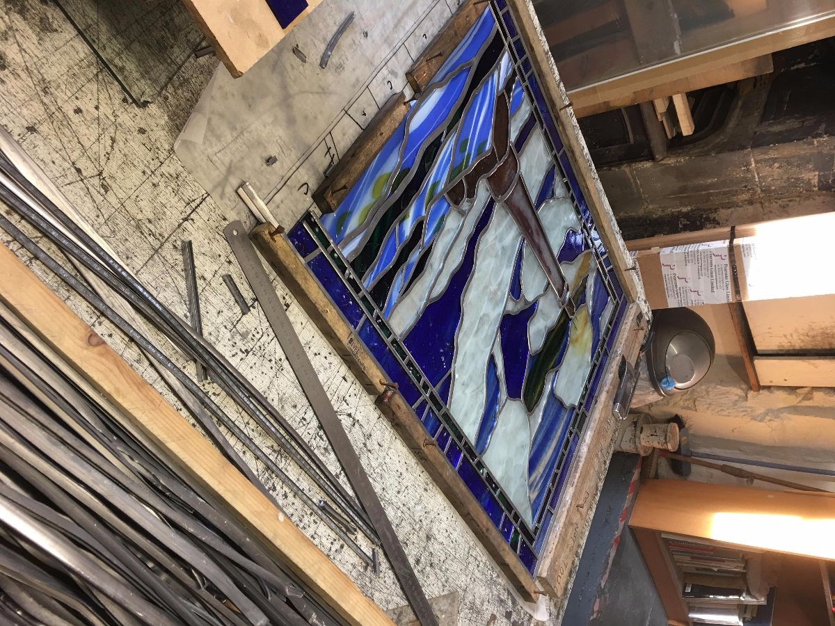 Handmade, bespoke stained glass can be made to order