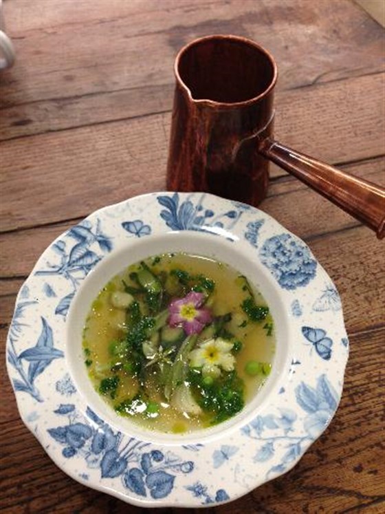 Spring broth.