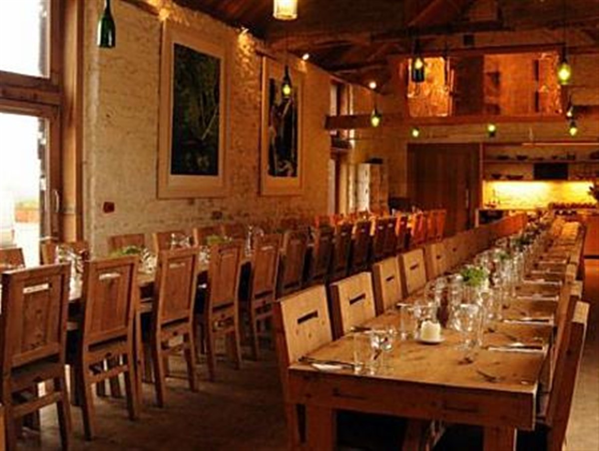 Seasonal dining in our beautiful barn