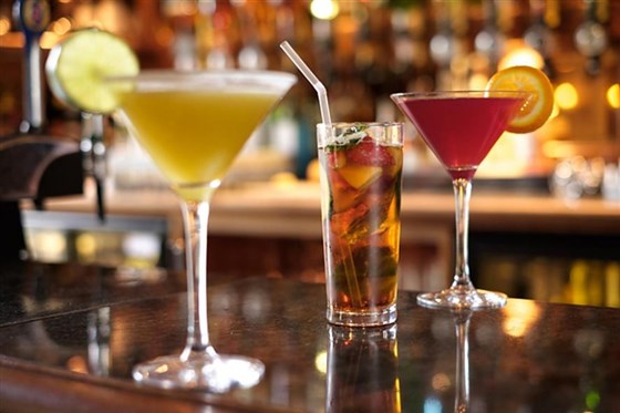 Cocktails at Moor Hall