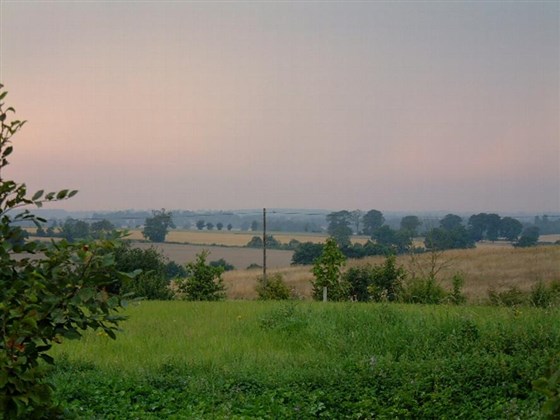 View across the fields