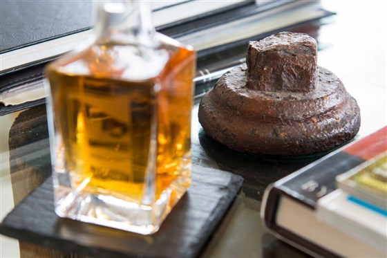 A single malt whisky as a welcome