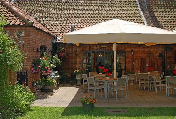 Terrasse en été