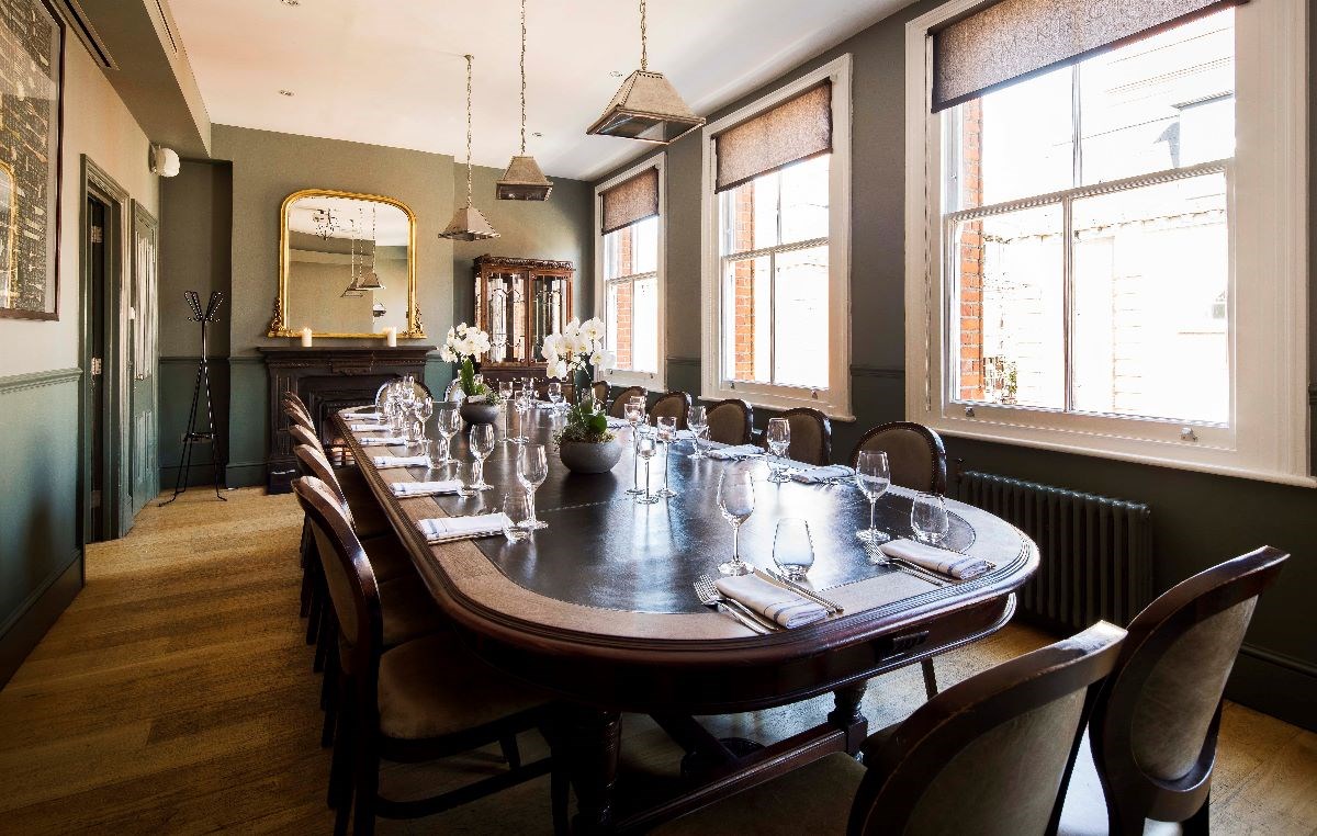 Private Dining - Blenheim Dining Room  (up to 22 guests)
