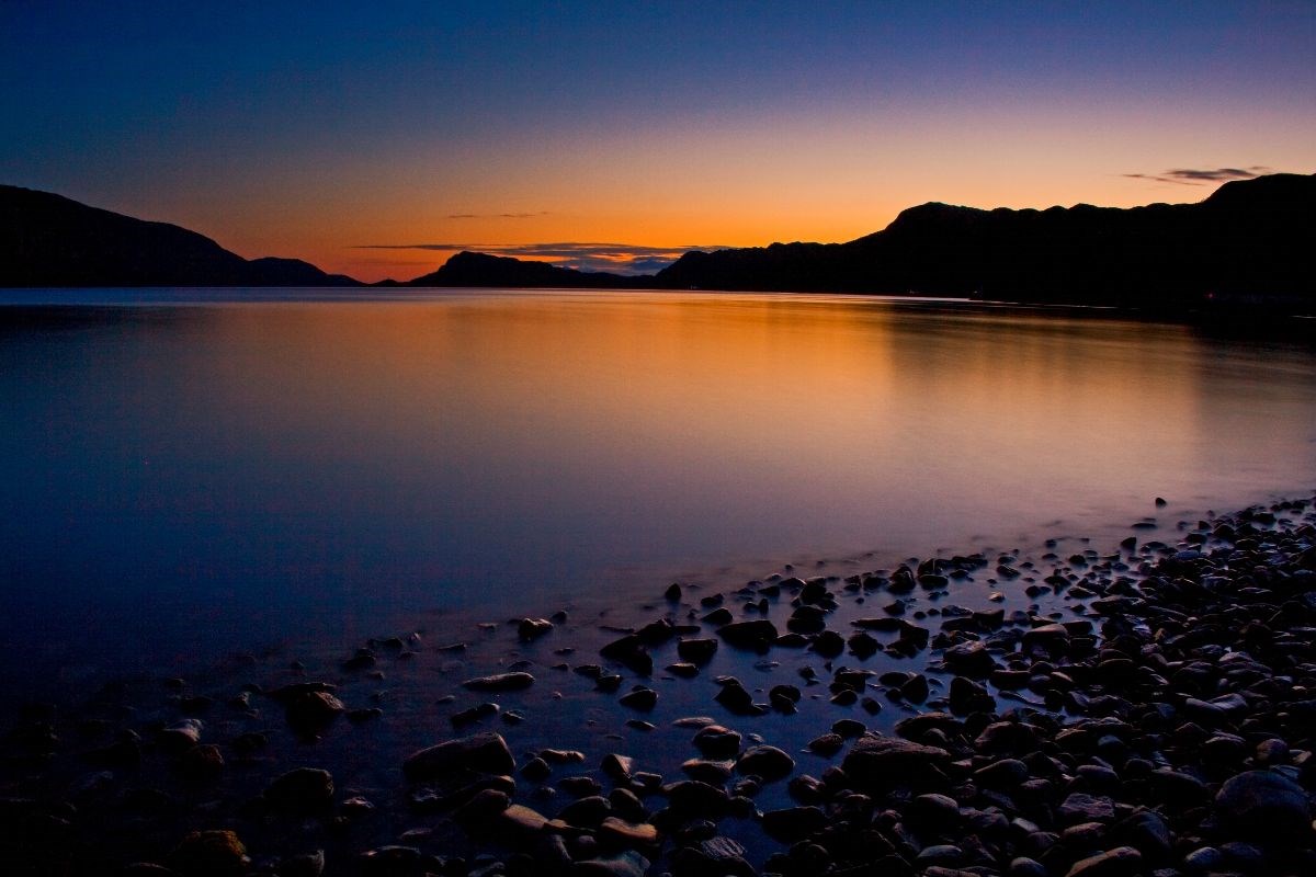 Sunsets for two at Knoydart HIde