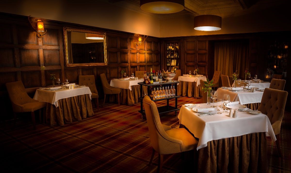 Panelled dining room