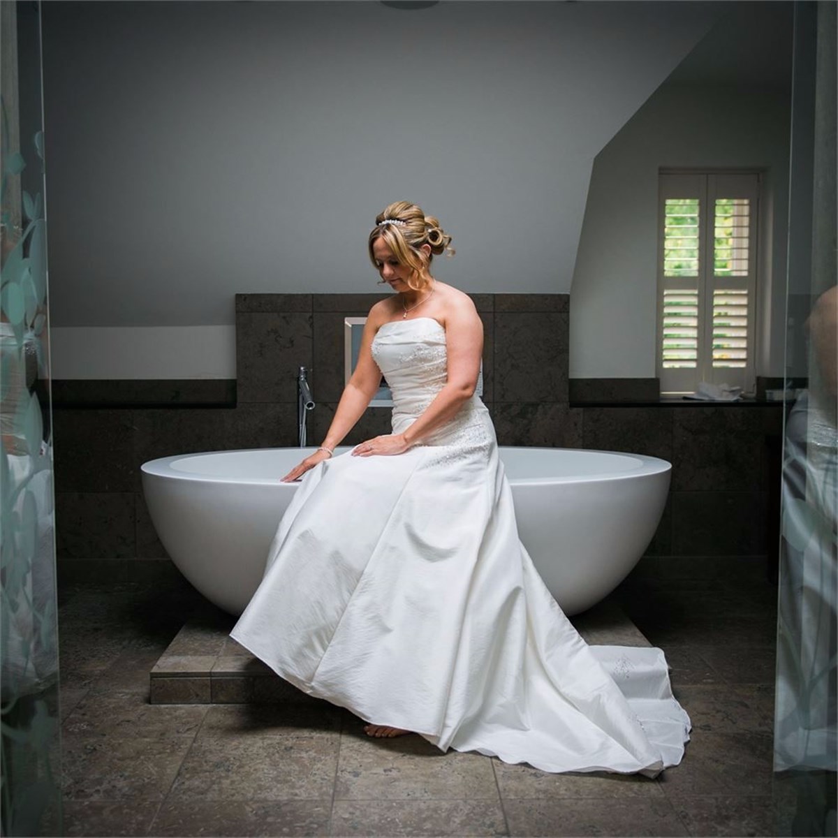 Bridal Detail in the Loft Suite