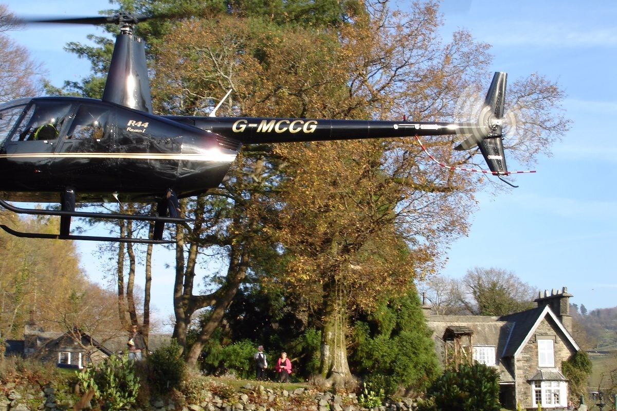 Helipad | Broadoaks Country House Lake District Wedding Venue