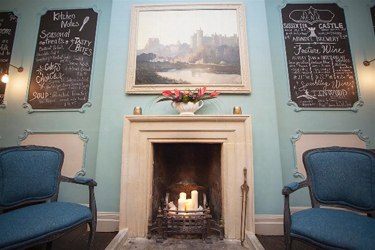 Enjoy cosy open fires