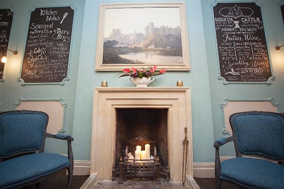 Enjoy cosy open fires