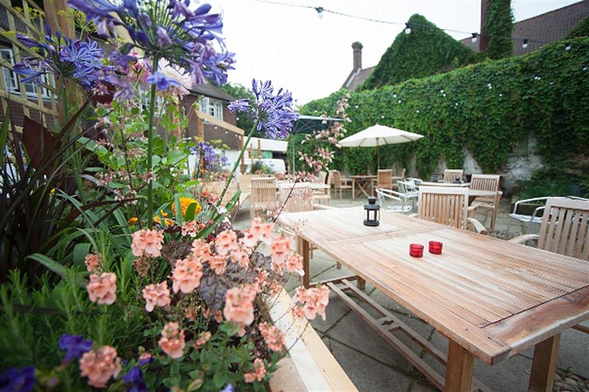 Enjoy Al Fresco dining - weather permitting!