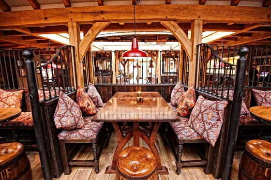 Cosy gastropub interior