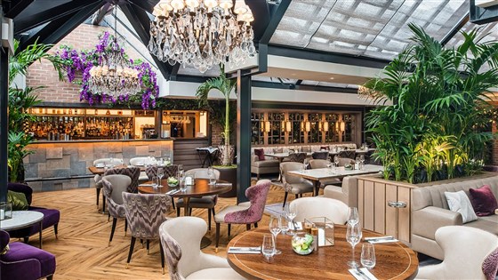 Palm Court restaurant 
