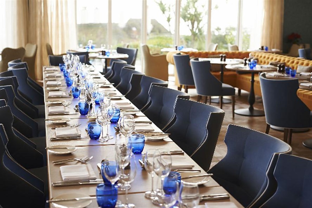 Excellent dining spaces