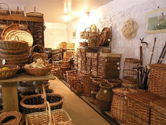 Willow Basket shop where you can buy our willow baseket, tools and willow for basket making and lots more willow related items. 