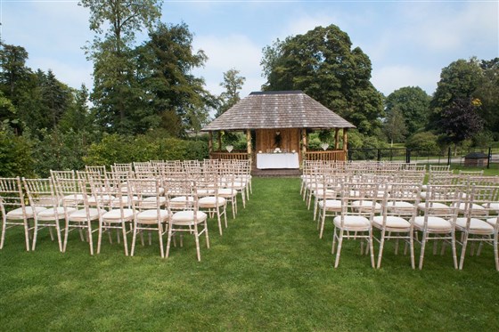 Wedding in The Breeze House in the Kitchen Garden
