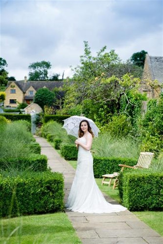 Cotswold House wedding gardens