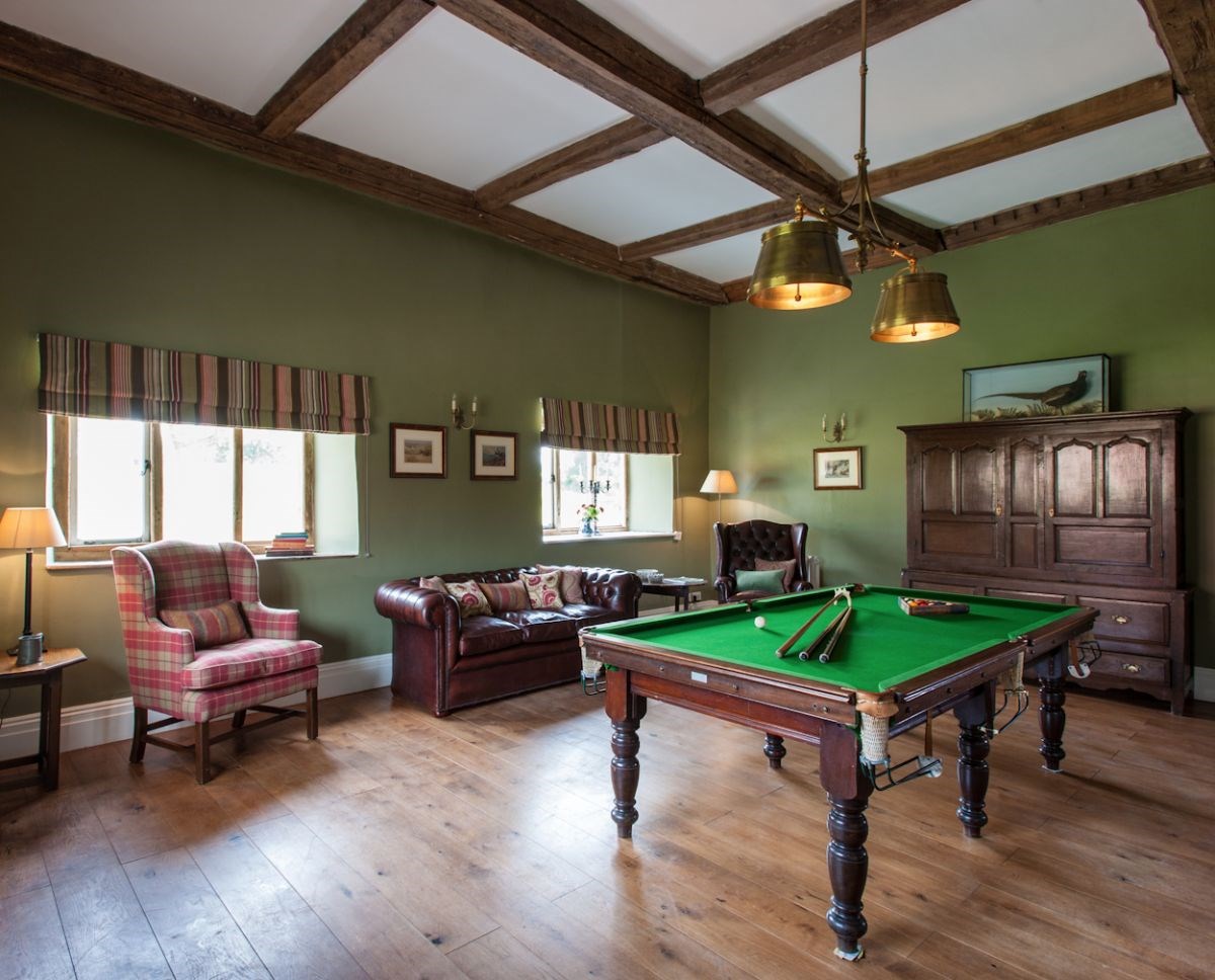 Games Room in Bruisyard Hall
