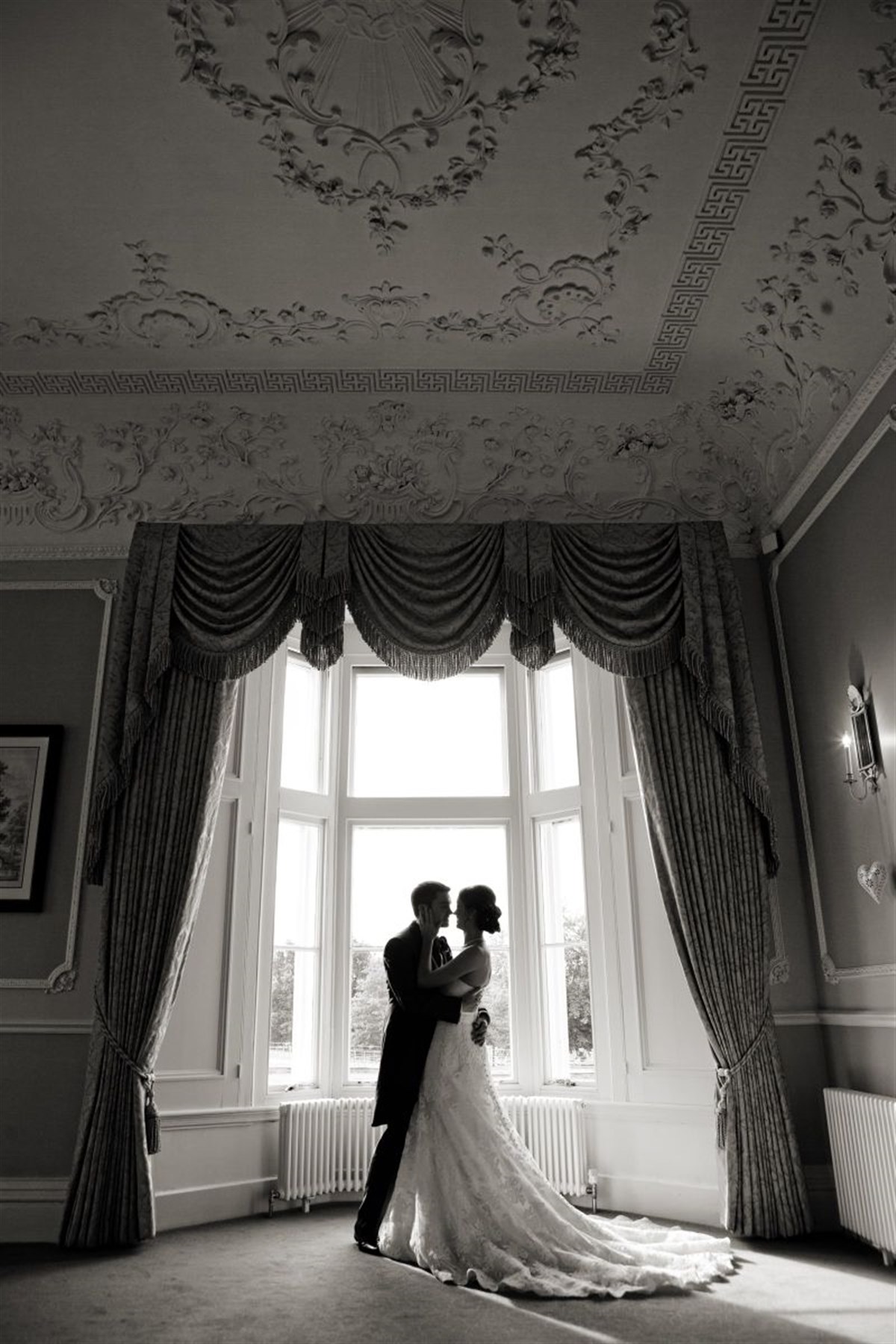 Couple in window 