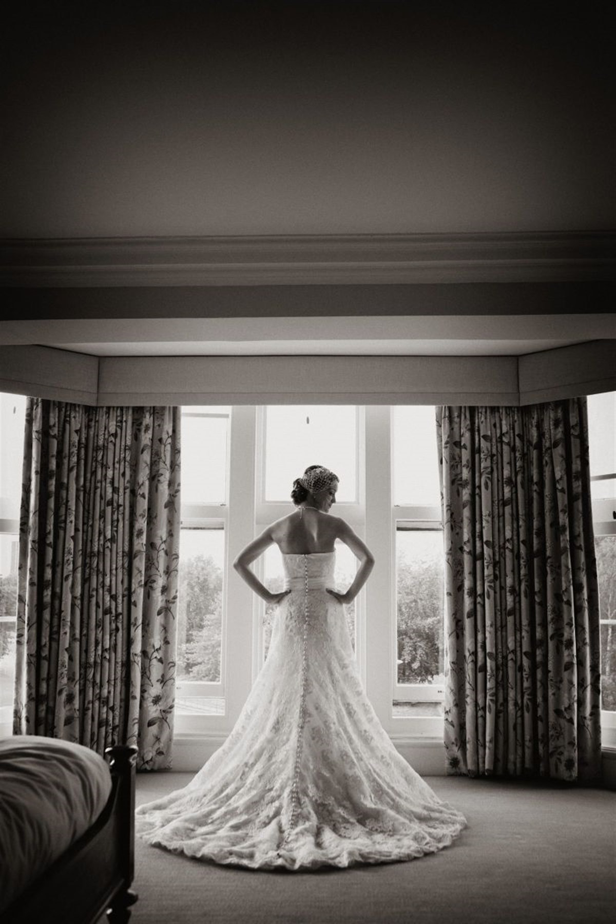 Bride getting ready 