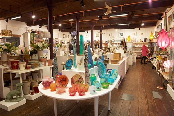Unique artist made items in our Gallery Shop