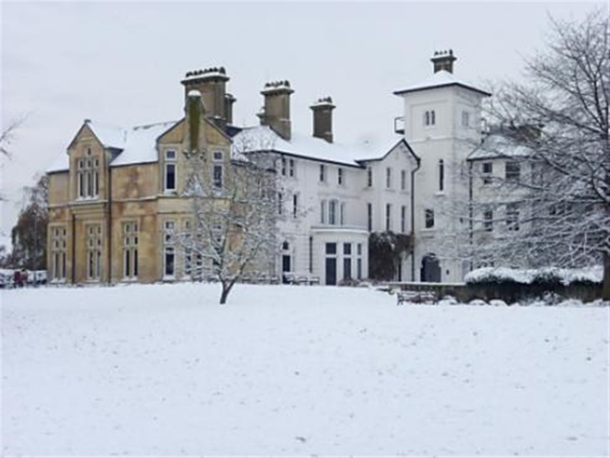 Stephens House & Gardens in winter 