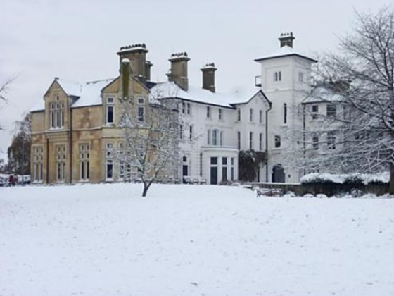 Stephens House & Gardens in winter 