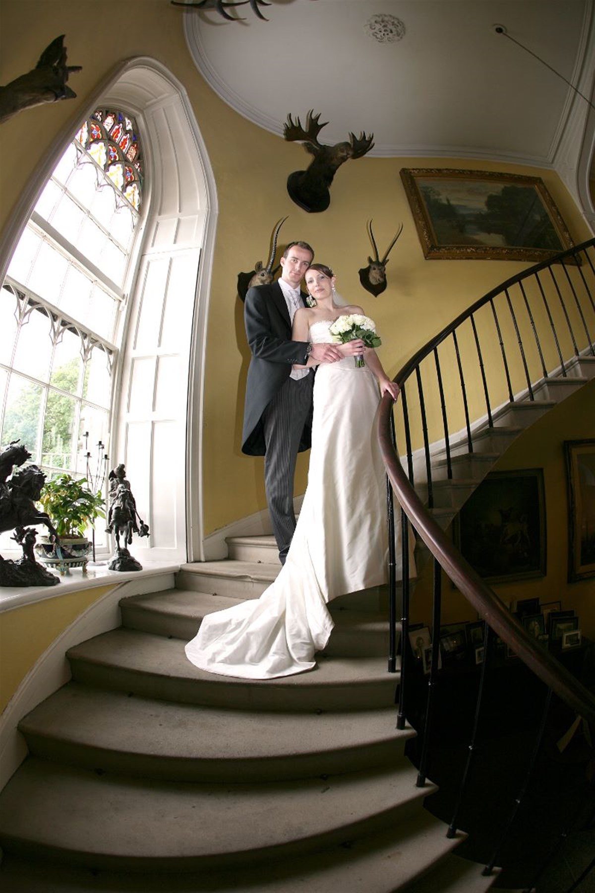 Suspended Stone Staircase